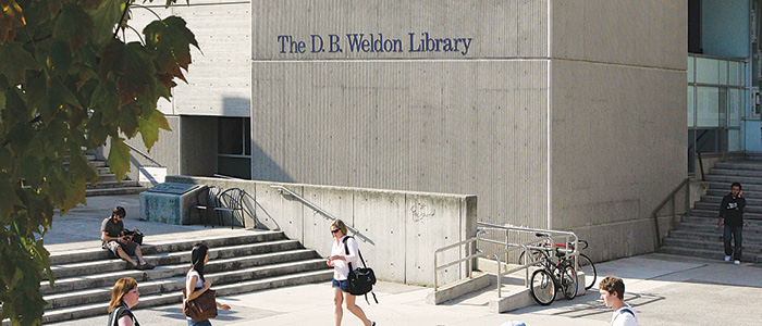 Western University, Graduate Studies - Weldon Library Path