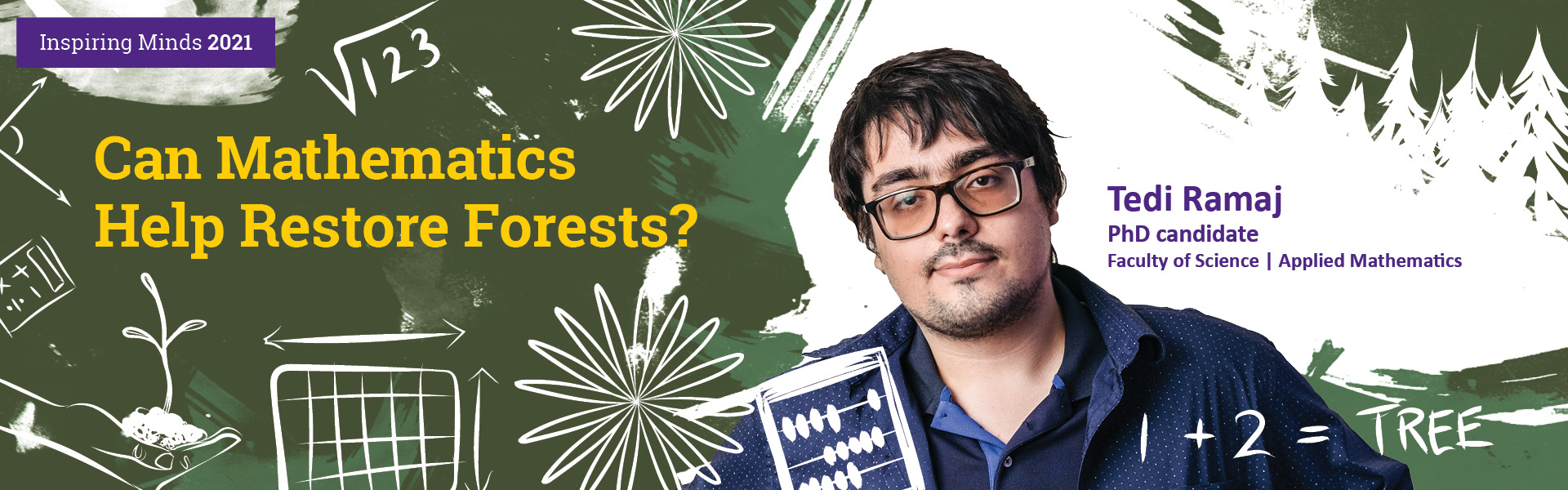 Tedi is an applied mathematics researcher with interests in mathematical biology, applied dynamical systems theory, and teaching mathematics to wide varieties of audiences. He received his bachelor's degree in mathematics, with a minor in biology, from McGill University in 2017.