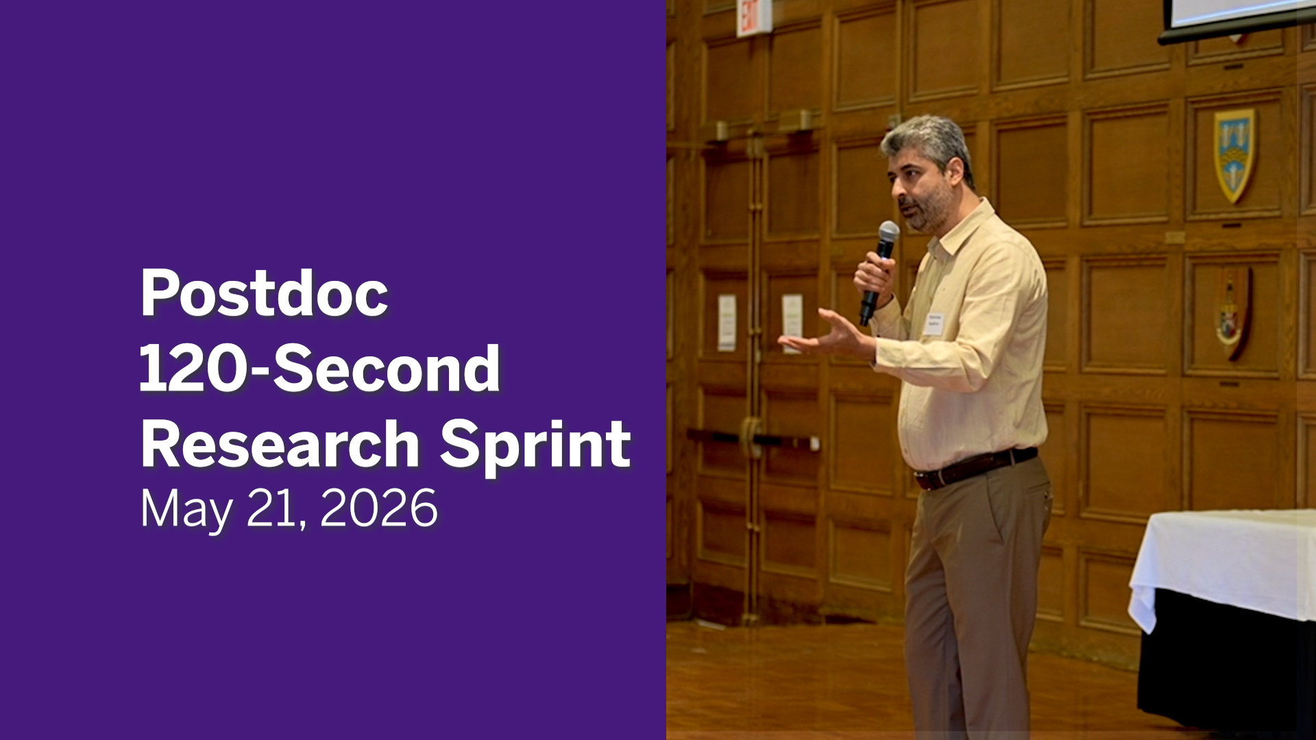 Postdoc Research Sprint, May 21 2026
