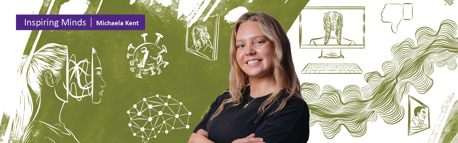 Michaela Kent is a PhD student in the Neuroscience program, co-supervised by Dr. Emma Duerden and Dr. Jody Culham.