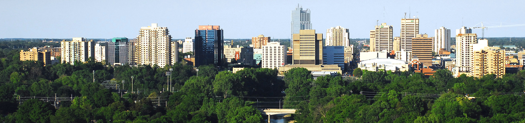 Aerial view of Western campus